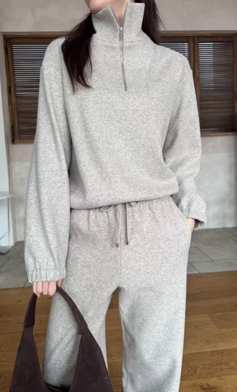 韓 拉鍊立領上衣 4色 size