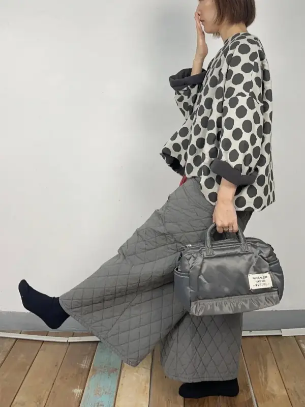 韓 兩面穿點點上衣 3色 size