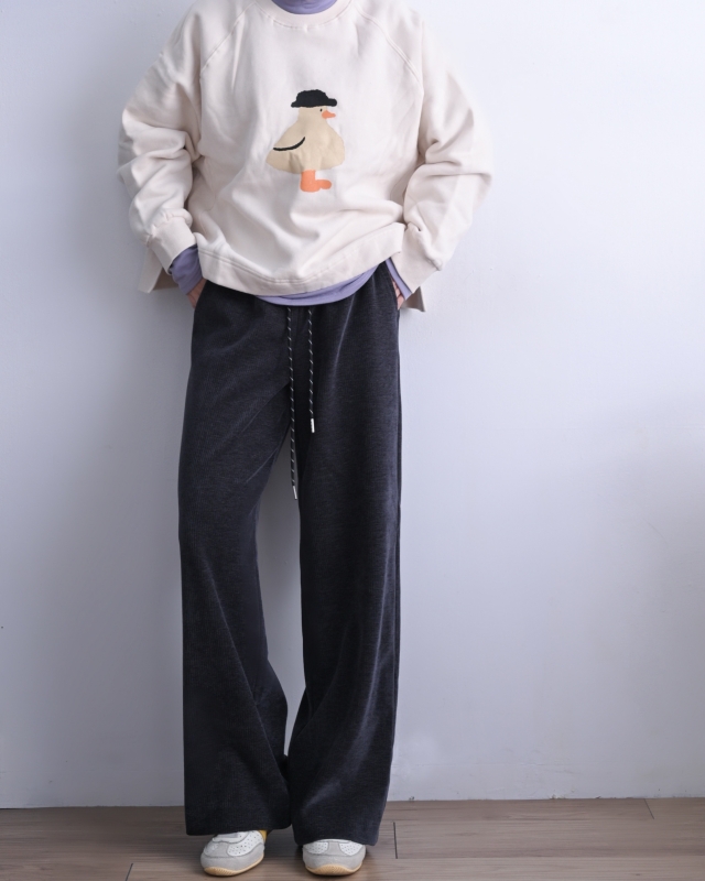 韓 戴帽鴨子上衣 2色 size