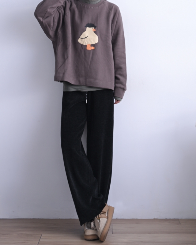 韓 戴帽鴨子上衣 2色 size