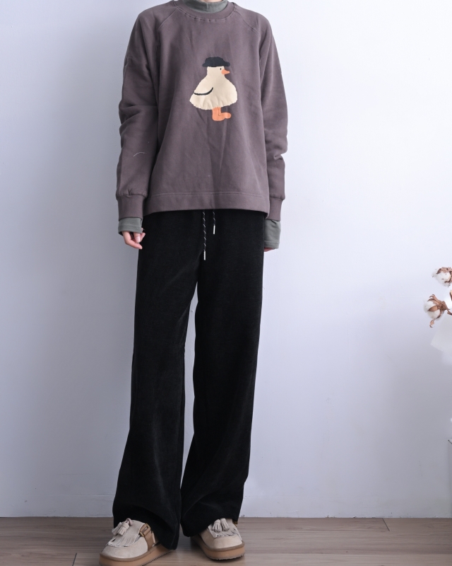 韓 戴帽鴨子上衣 2色 size