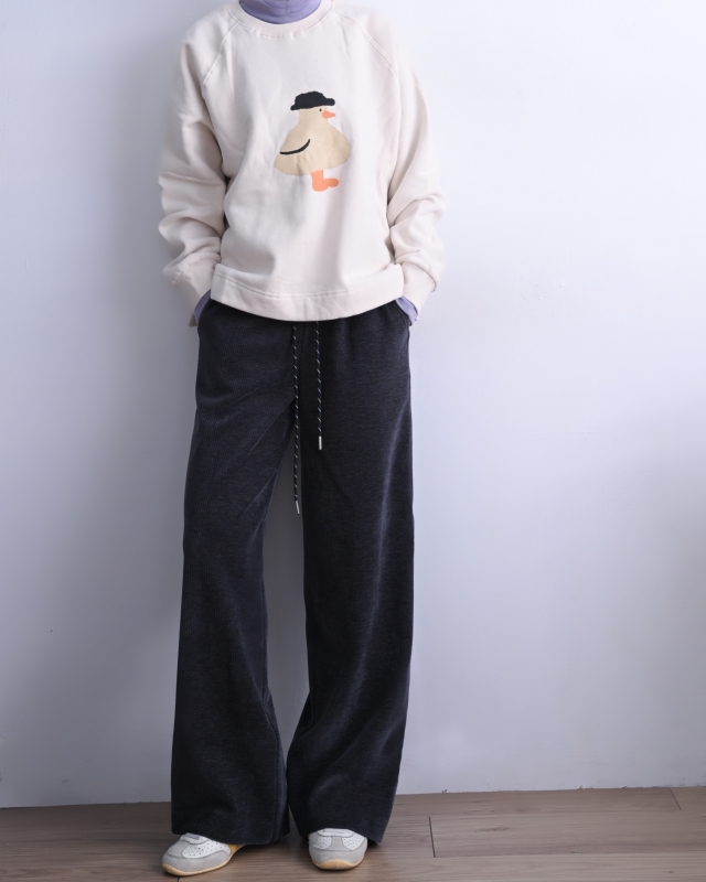 韓 戴帽鴨子上衣 2色 size