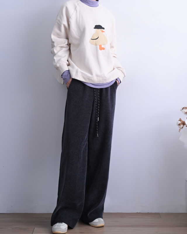 韓 戴帽鴨子上衣 2色 size