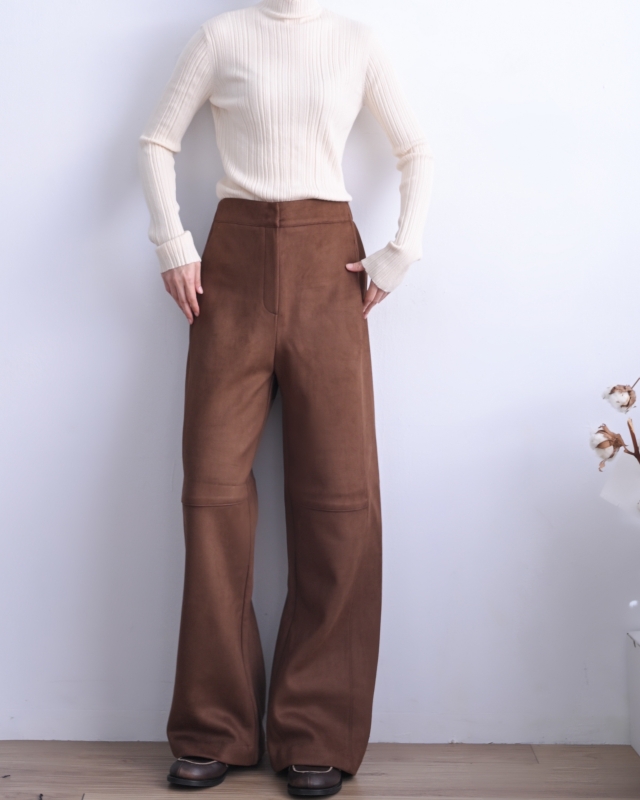 韓 人字紋小高領上衣 5色 size