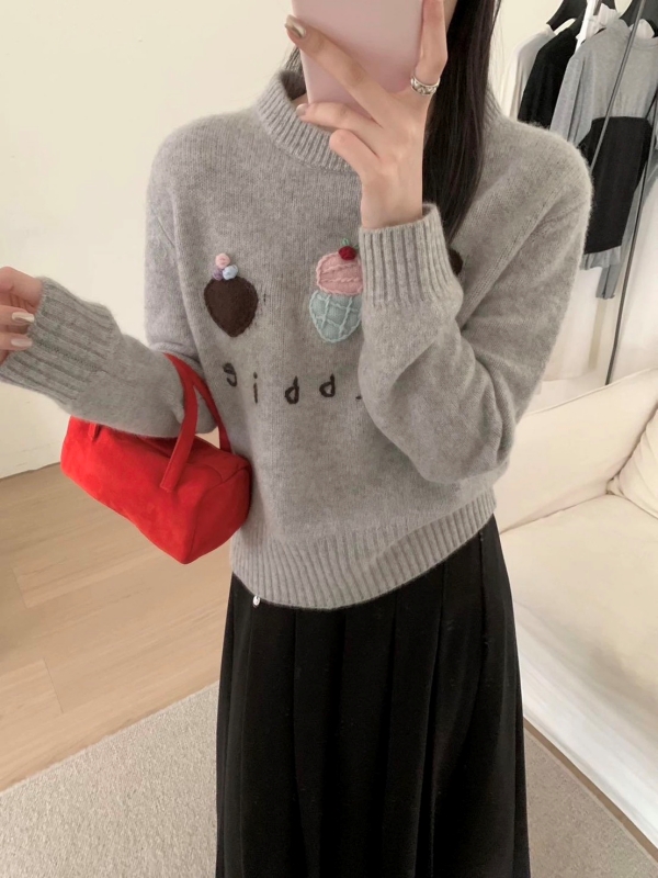 韓 Q版冰淇淋上衣 3色