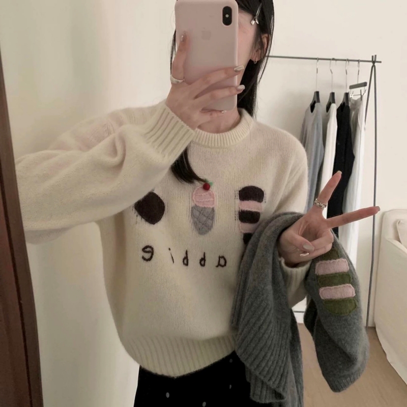 韓 Q版冰淇淋上衣 3色