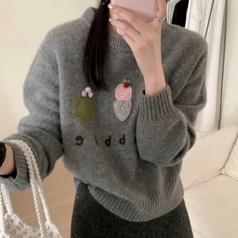 韓 Q版冰淇淋上衣 3色