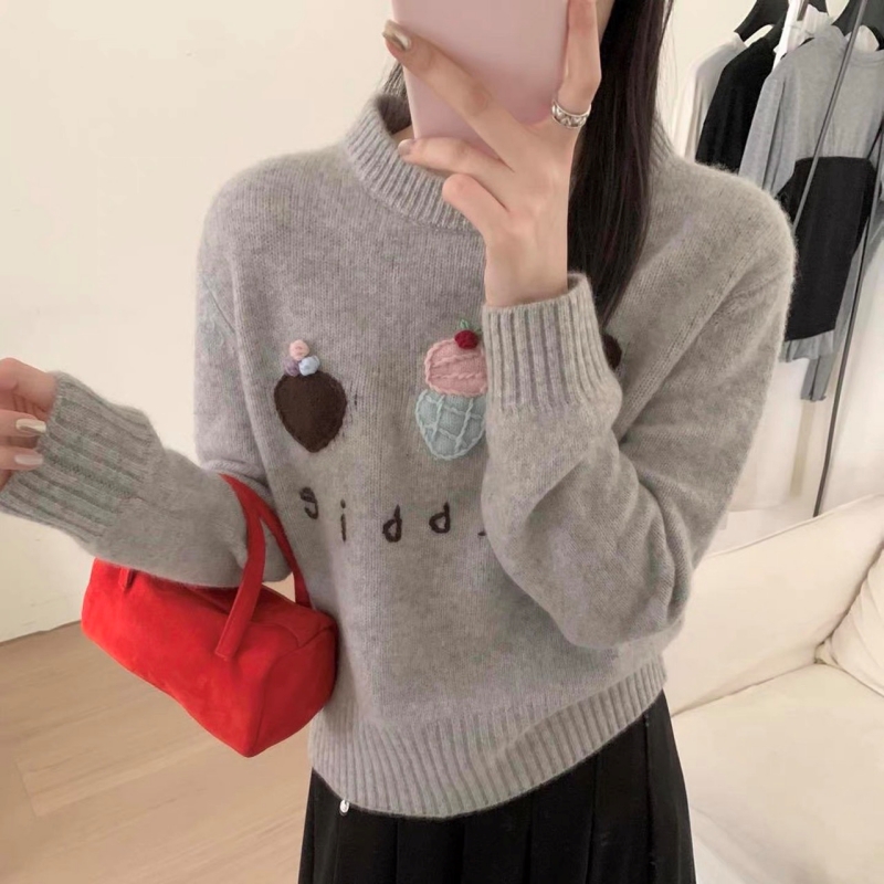 韓 Q版冰淇淋上衣 3色