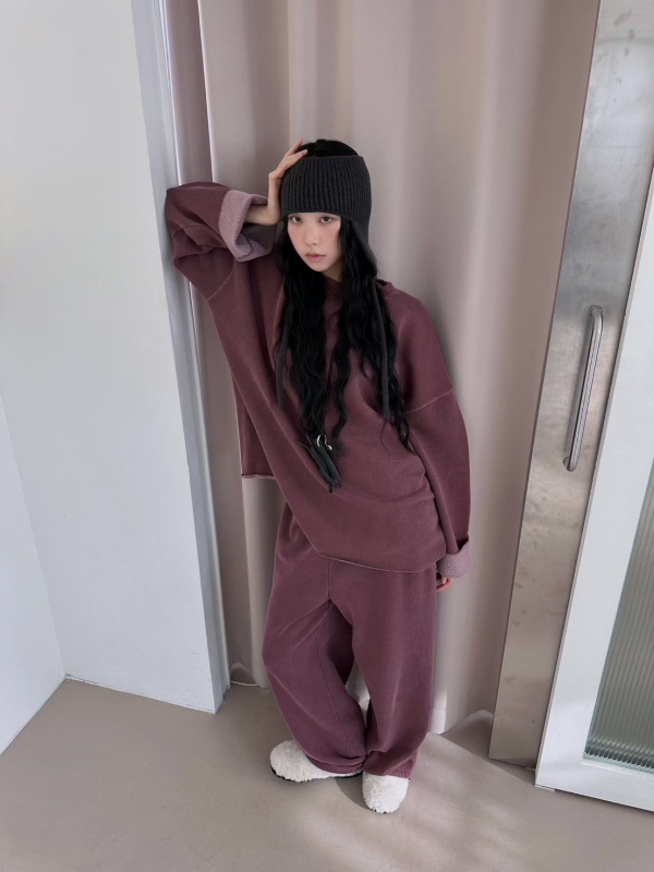 韓 洗舊素色上衣 12色