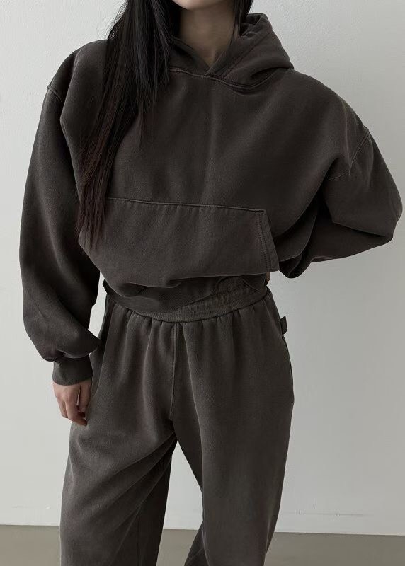 韓 連帽口袋上衣 12色