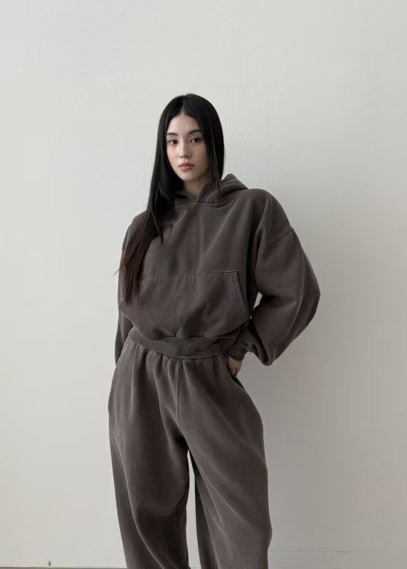 韓 連帽口袋上衣 12色