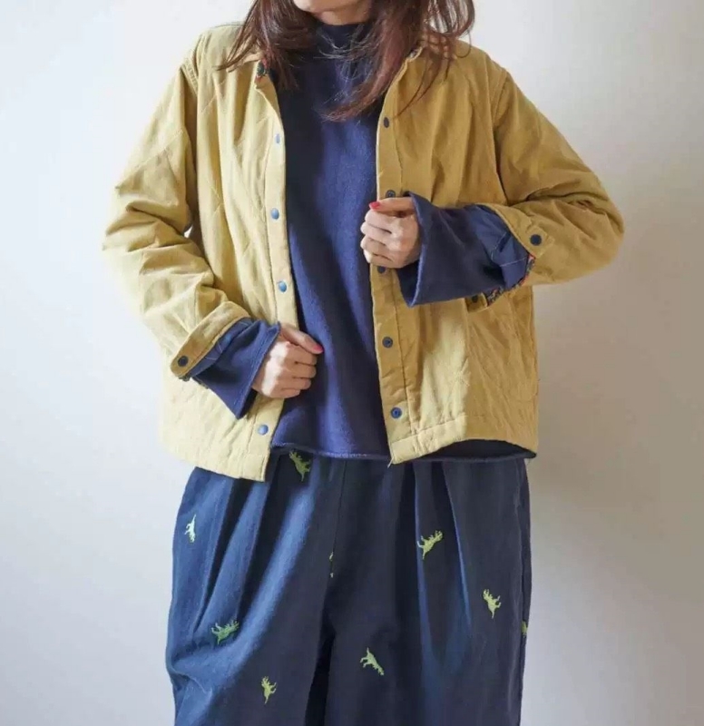 韓 配色圓釦襯衫 3色