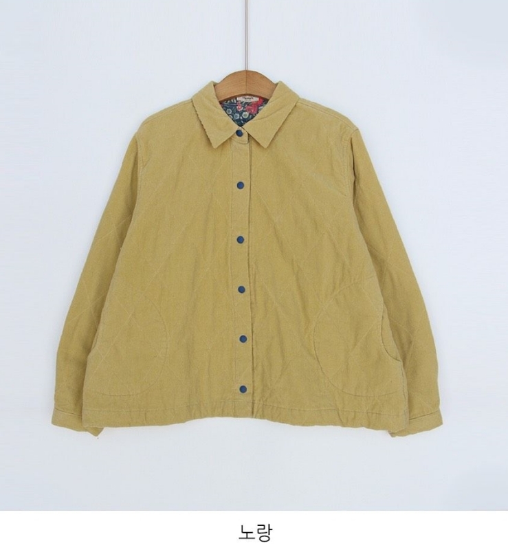 韓 配色圓釦襯衫 3色