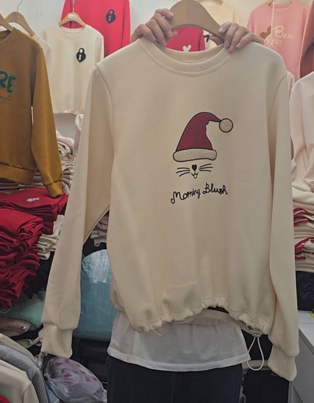 韓 戴帽咪咪上衣 2色 size