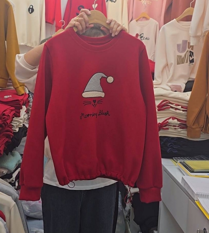 韓 戴帽咪咪上衣 2色 size