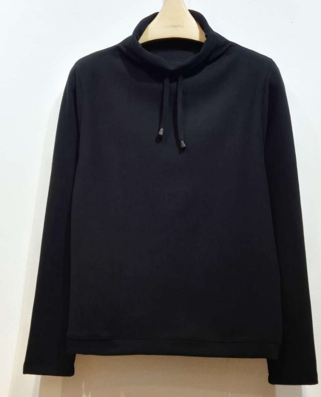 韓 領拉繩上衣 4色 size