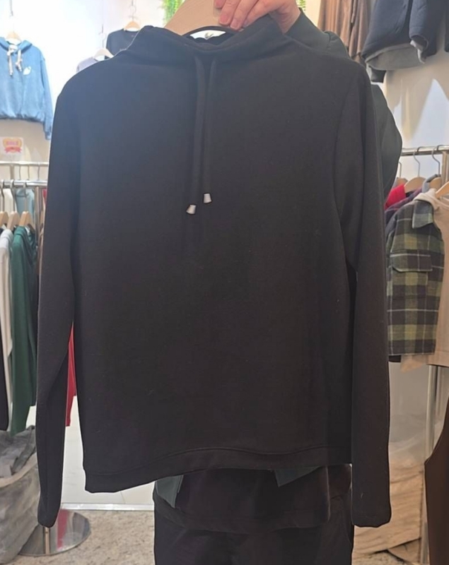 韓 領拉繩上衣 4色 size