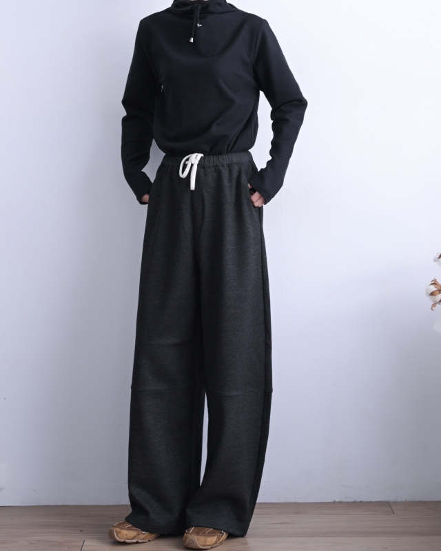 韓 領拉繩上衣 4色 size