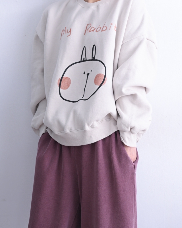 韓 大臉兔上衣 3色 size