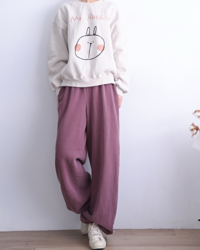 韓 大臉兔上衣 3色 size