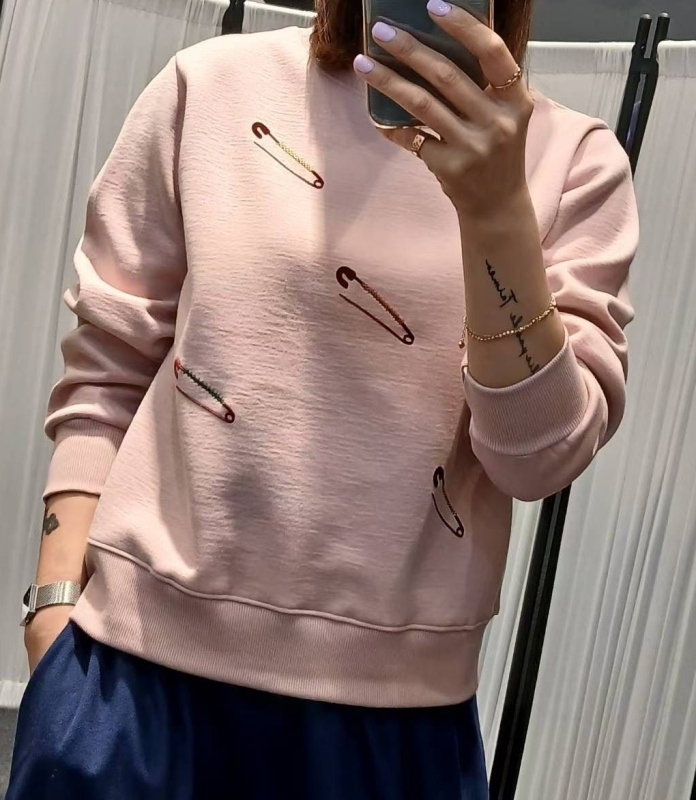 韓 別針上衣 2色 size