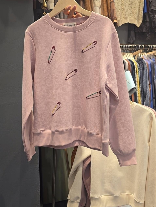 韓 別針上衣 2色 size