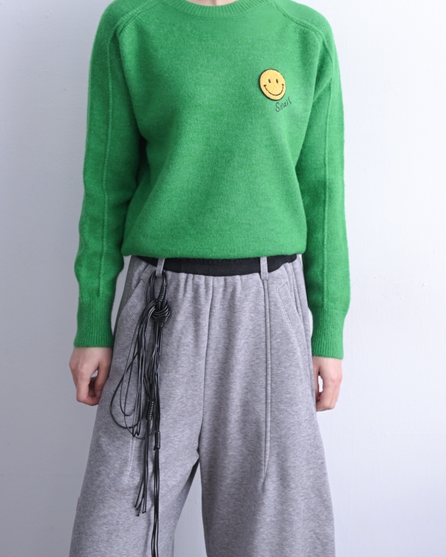 韓 黃笑臉上衣 5色 size