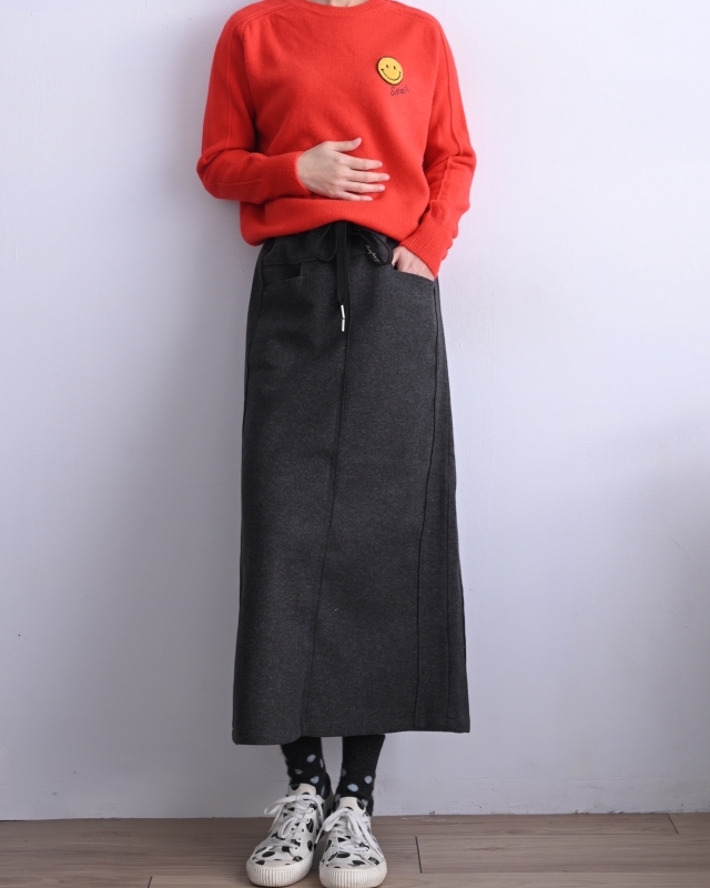 韓 黃笑臉上衣 5色 size