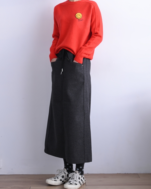 韓 黃笑臉上衣 5色 size