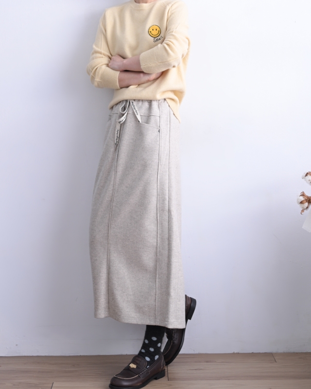 韓 黃笑臉上衣 5色 size