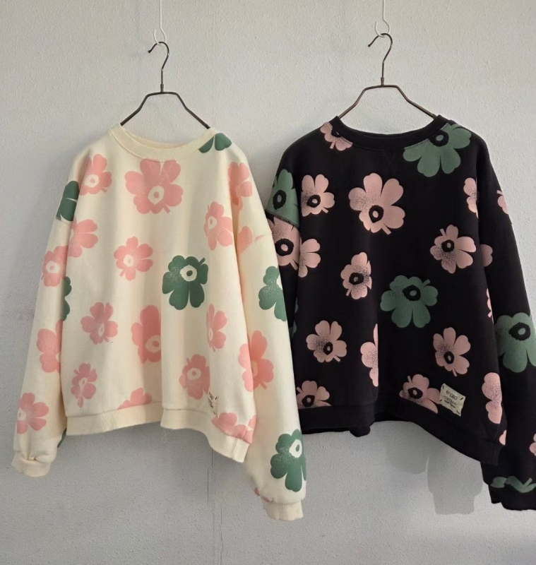 韓 滿滿花上衣 2色 size