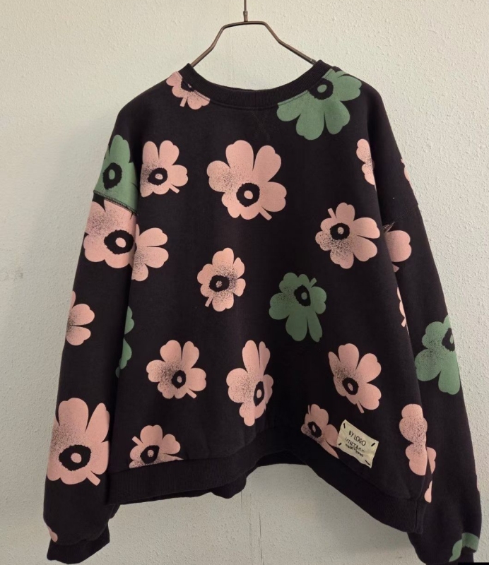 韓 滿滿花上衣 2色 size