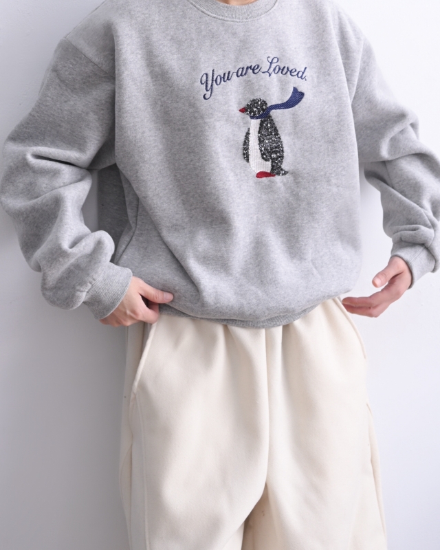 韓 亮晶晶企鵝上衣 3色 size