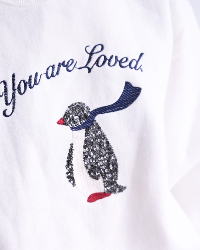 韓 亮晶晶企鵝上衣 3色 size