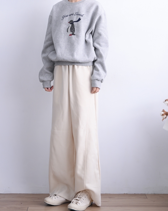 韓 亮晶晶企鵝上衣 3色 size