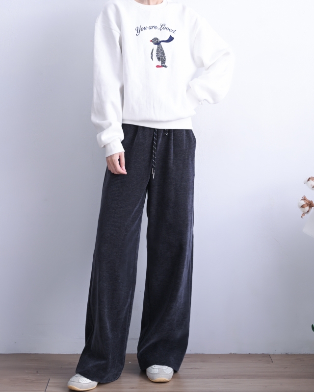 韓 亮晶晶企鵝上衣 3色 size