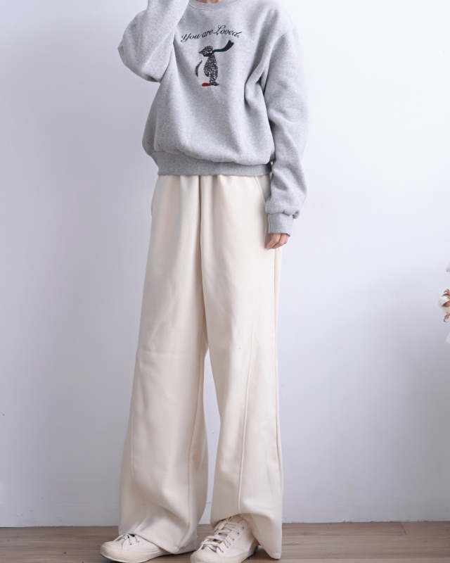 韓 亮晶晶企鵝上衣 3色 size