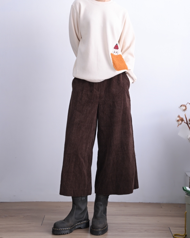 韓 貓咪口袋上衣 2色 size