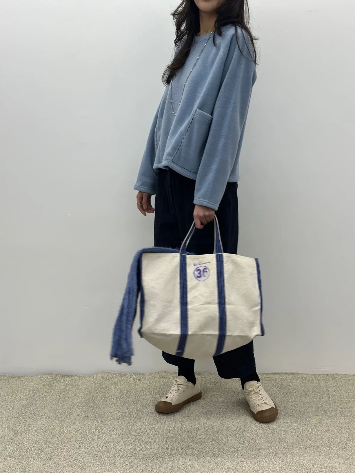 韓 縫線口袋上衣 4色