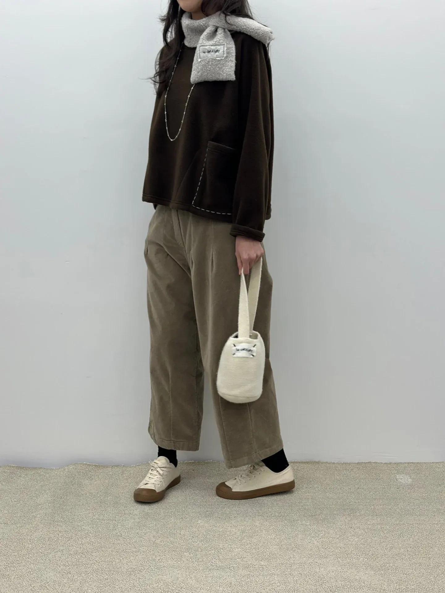 韓 縫線口袋上衣 4色