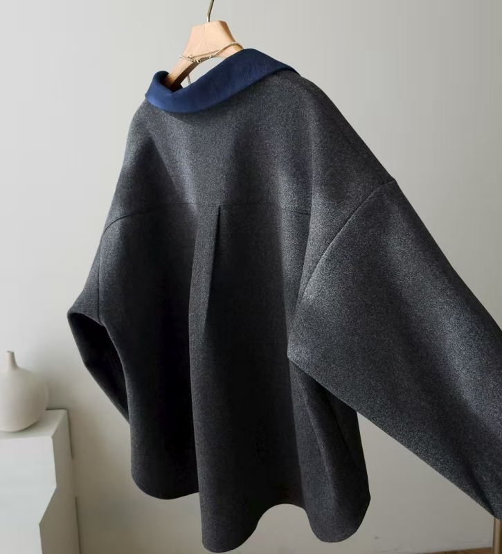 韓 藍領短版襯衫 3色