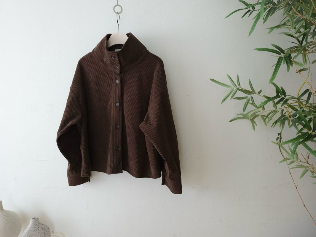 韓 立領釦上衣 4色