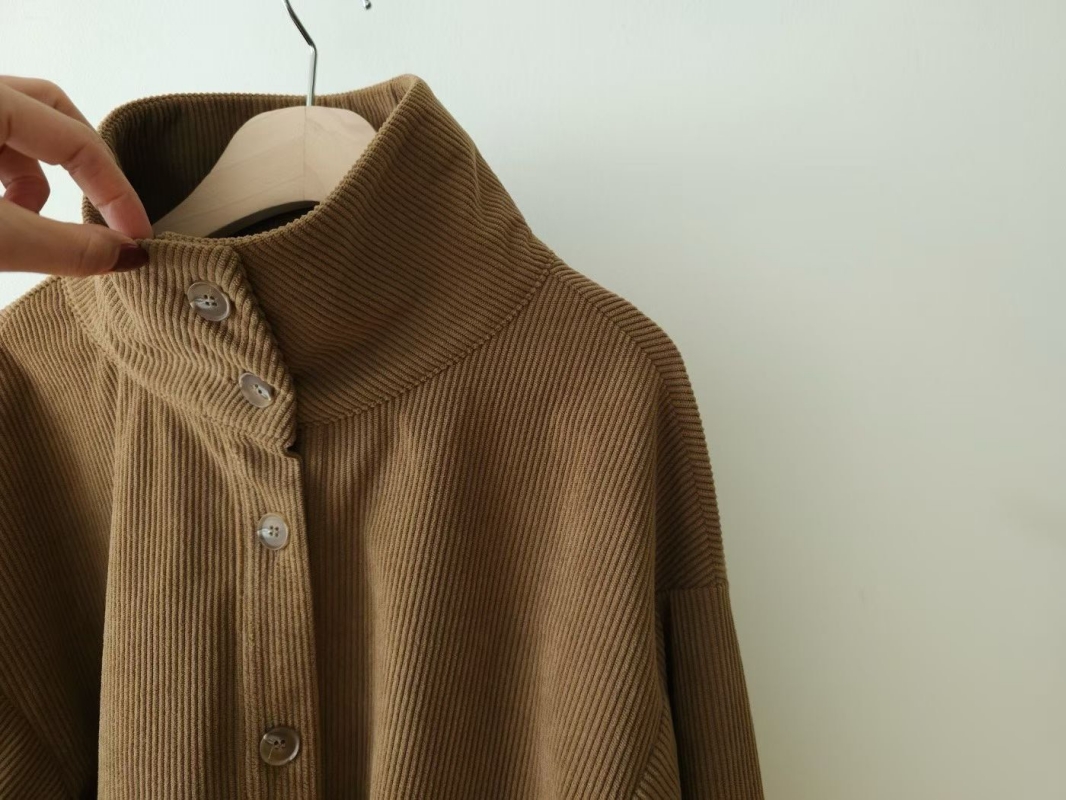 韓 立領釦上衣 4色