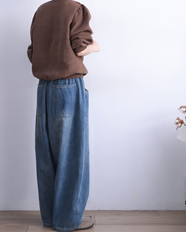 韓 袖抓褶阿鴨上衣 3色 size