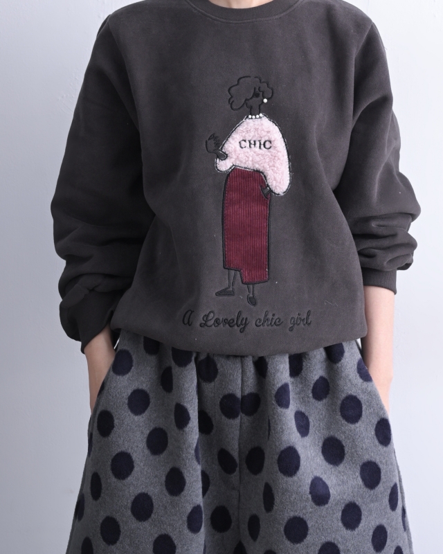 韓 戴珍珠女生上衣 3色 size