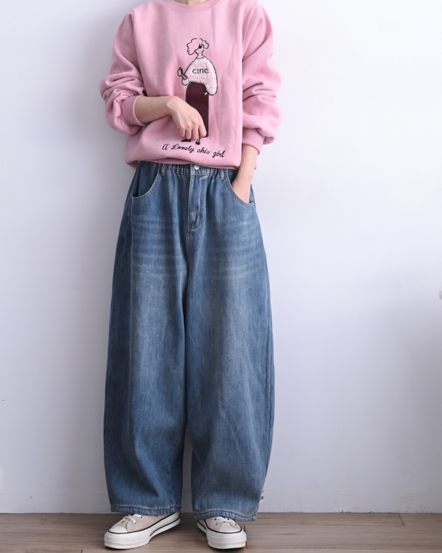 韓 戴珍珠女生上衣 3色 size