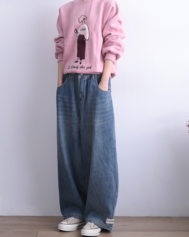 韓 戴珍珠女生上衣 3色 size