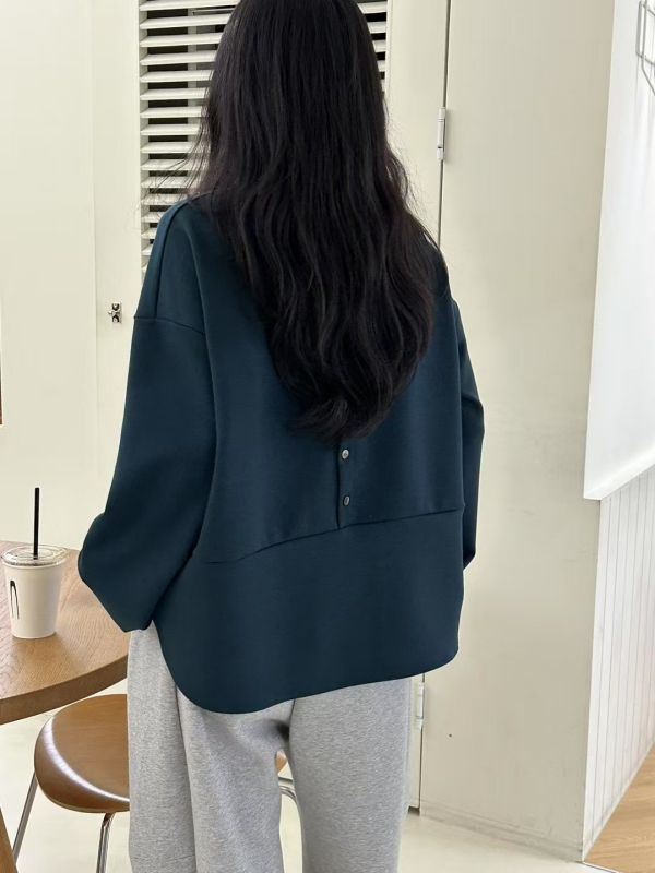 韓 背扣上衣 3色