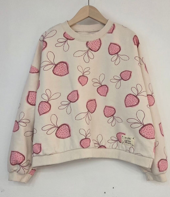 韓 草莓上衣 2色 size