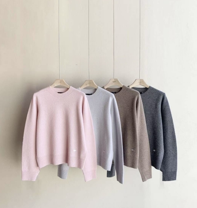 韓 小圓牌素色上衣 4色 size